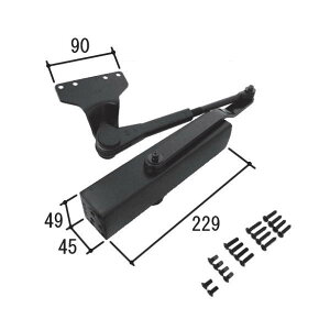 三協アルミ 玄関ドア ドアクローザー 色:KG(B27) PKD8545