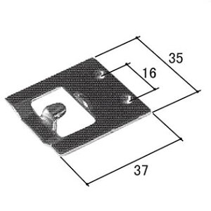 三協アルミ クレセント受け WB0489-00