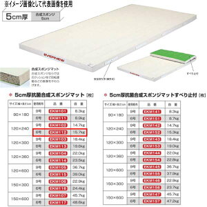 �G�o�j���[ 5cm�� �R�ۍ��� �X�|���W�}�b�g EKM112 ��120×��240cm 6�����z