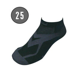 ニシスポーツ VV ホールドレーシングソックス 靴下 N22-001 ブラック×チャコール（0777） 25（25～27cm）