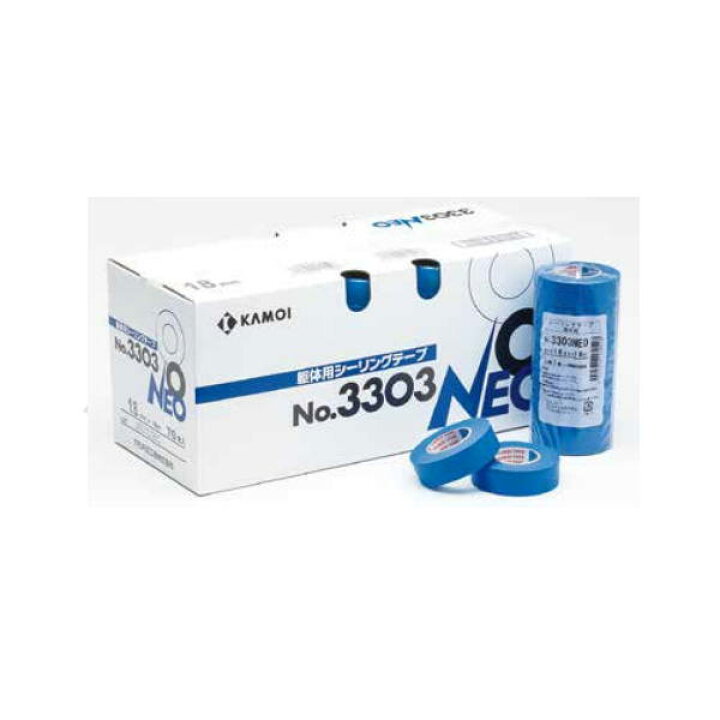 楽天市場】カモイ 躯体用マスキングテープ NO.3303NEO 21mm巾×18m長 60  