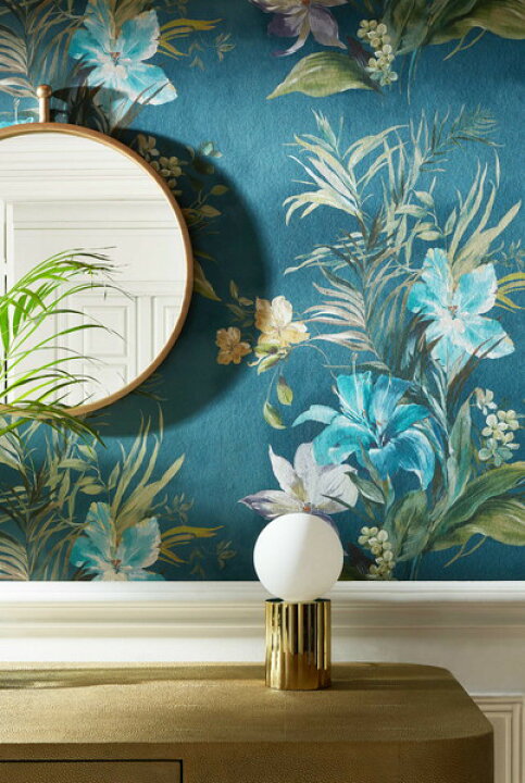 楽天市場】テシード 輸入壁紙 1838WALLCOVERINGS (イギリス) 52cm×10m 