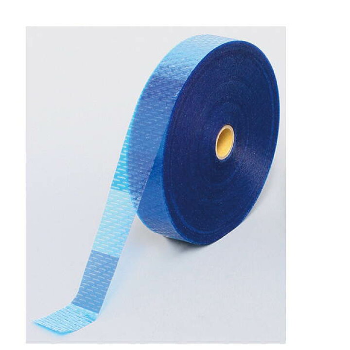 楽天市場】KLASS 極東産機 ブルーセーフティテープ幅狭 厚0.25mm×巾  