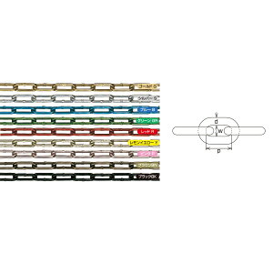 ���{�@�B �A���~�J���[�`�F�[�� ���a3mm �A���}�C�g���H AL-3C 1m�����i