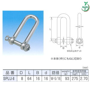 ���{�@�B SPLU�V���b�N�� �X�e�����X SPLU-8 NO.2776