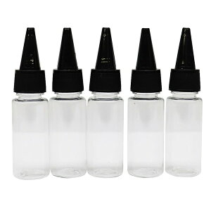 Epo Chemical �Ƃ񂪂�L���b�v�{�g��PET �N���A 20ml 5�{�Z�b�g EP-01-003