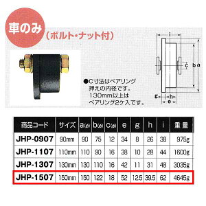 Rdi S dʌˎ Ԃ̂ Sg gԌ^ JHP-1507 150mm 1