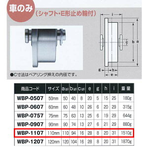 ���R�d�i ���^�E�X�e�����X �d�ʌˎ� �Ԃ̂� �X�e�����X�g �g���Ԍ^ WBP-1107 110mm 1��