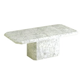 大理石テーブル イタリア製 NR1260 BC ビアンコ カラーラ 大理石 ローテーブル 高級 天然石 モダン 机 リビング マーブル 幅1200 奥行600 高さ420 テーブル リビングテーブル ロー 送料無料