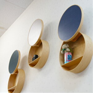 ؍H moon [ 쑺 IfUC Blue Green Gray Mirror kCƋ fUCɂ[I Ǌ| 