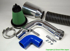 GREEN FILTER �O���[���t�B���^�[ �G�A�t�B���^�[�_�C�i�c�C�X�g EVO �^�C�v �K���Ԏ�/FIAT 500 1.4L 16V/�t�B�A�b�g 500 1.4L 16V