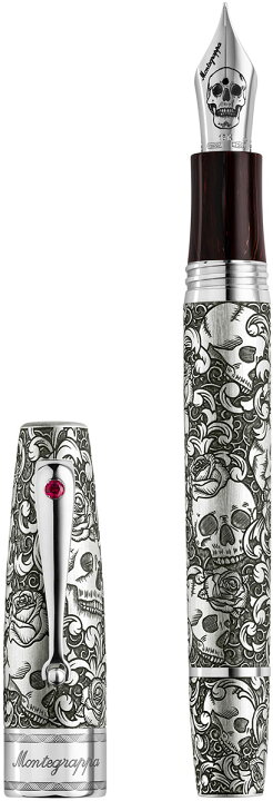 楽天市場】Montegrappa モンテグラッパ Skull & Roses (スカル アンド 