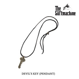 SOFTMACHINE (ソフトマシーン) DEVIL’S KEY (PENDANT)(BRASS)【先行予約】【キャンセル不可】【ペンダント ネックレス ブラス 真鍮】