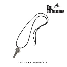 SOFTMACHINE (ソフトマシーン) DEVIL’S KEY(PENDANT)(SILVER)【先行予約】【キャンセル不可】【ペンダント ネックレス シルバー】