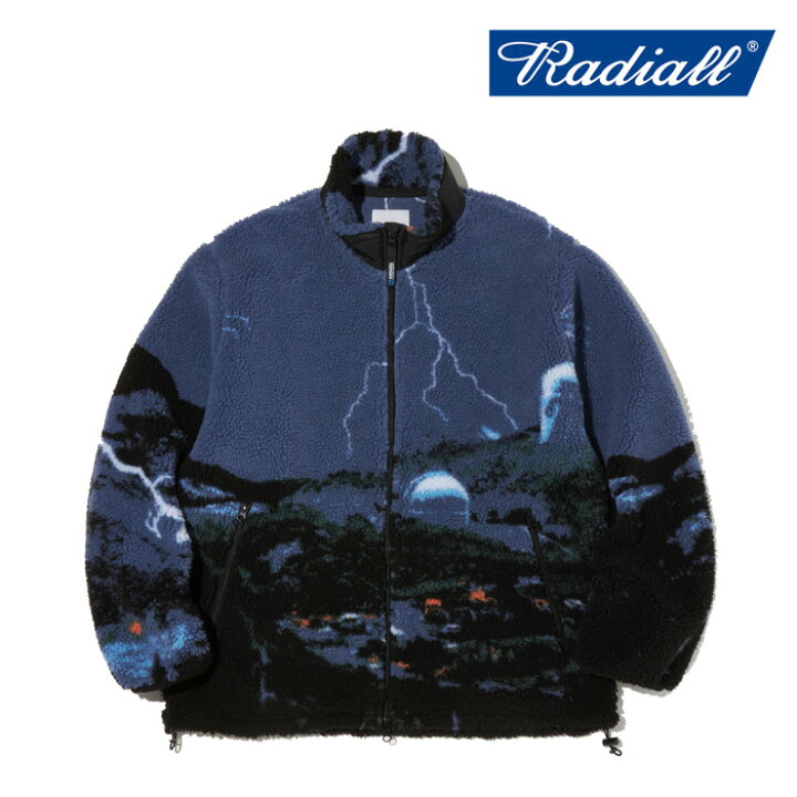 楽天市場】RADIALL ラディアル DROP CITY - ZIP UP BLOUSON 【フリース 
