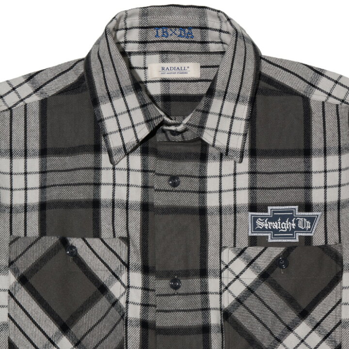 楽天市場】RADIALL ラディアル Straight Up - C.P.O. SHIRT L/S 