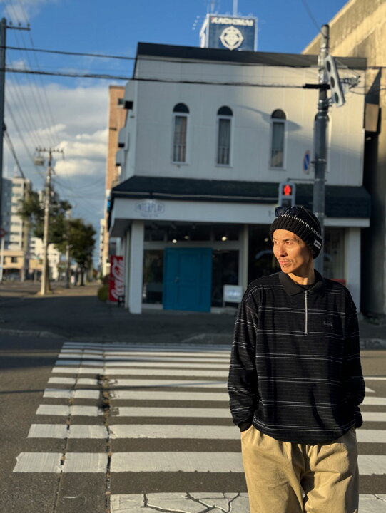 楽天市場】RADIALL ラディアル HITSVILLE - HALF ZIP POLO SHIRT L/S 