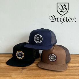 BRIXTON(ブリクストン)OATH MP TRUCKER HAT 【キャップ 帽子】【ブリクストン キャップ】【定番 人気 シンプル】