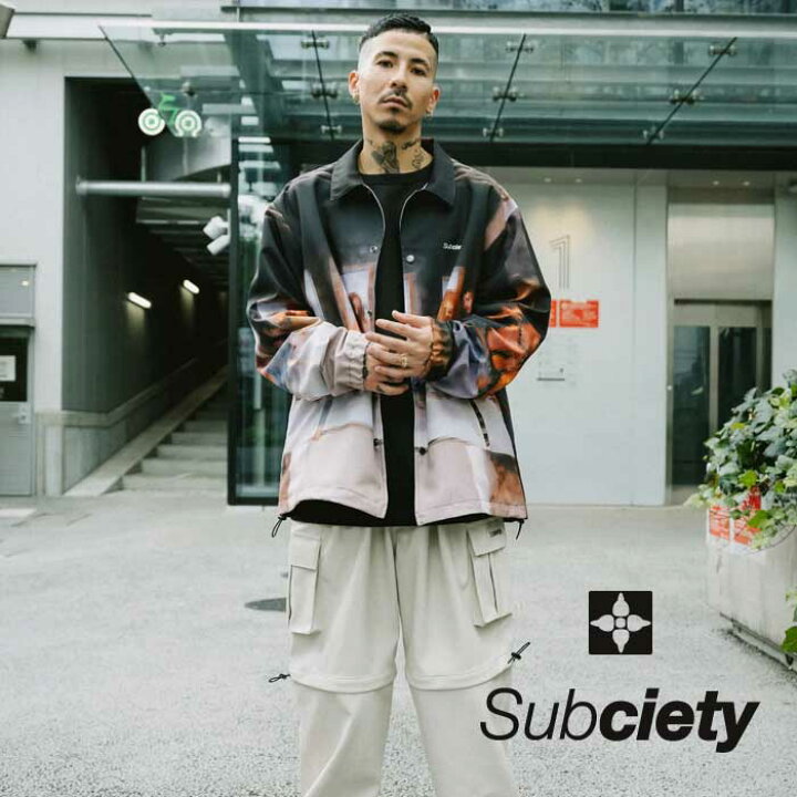 楽天市場】SUBCIETY (サブサエティ)MOSAIC ART COACH JKT【コーチ 