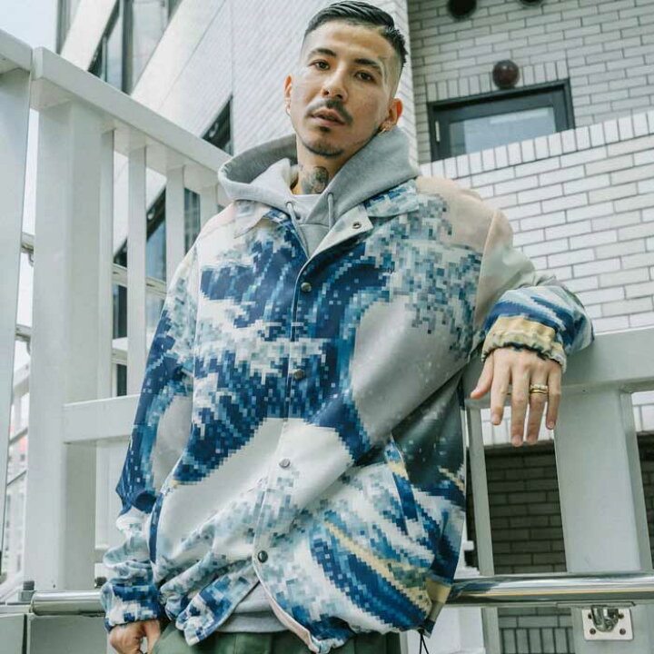 楽天市場】SUBCIETY (サブサエティ)MOSAIC ART COACH JKT【コーチ 