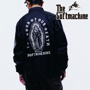 SOFTMACHINE (�\�t�g�}�V�[��) LAST TIME JK (COACH JACKET)�y�R�[�`�W���P�b�g�z�y�l�C�r�[ �u���b�N �^�g�D�[�z�y2026 SUMMER VACATION ��s�\��z�y�\�񏤕i �L�����Z���s�z