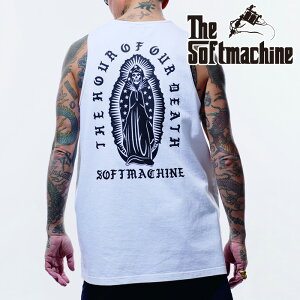 SOFTMACHINE (�\�t�g�}�V�[��) LAST TIME TANK(TANK TOP)�y�^���N�g�b�v�z�y�z���C�g �u���b�N �^�g�D�[�z�y2026 SUMMER VACATION ��s�\��z�y�\�񏤕i �L�����Z���s�z