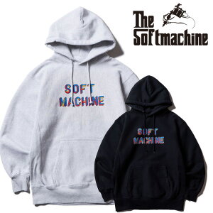 SOFTMACHINE (�\�t�g�}�V�[��)MULTIPLE LOGO HOODED�y�p�[�J�[�z�y�u���b�N �O���[ �^�g�D�[�z�y2026 SPRING & SUMMER�z�y�����񂹏��i �L�����Z���s�z