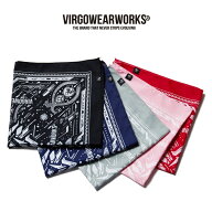 VIRGOwearworks (ヴァルゴウェアワークス) Circuit diagram pattern Bandana【バンダナ】【VG-GD-839】【…