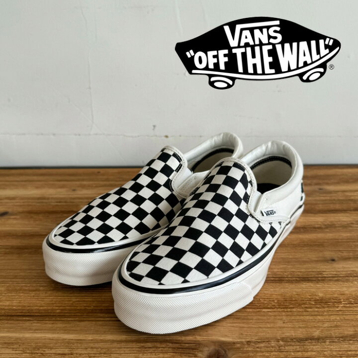 楽天市場】VANS バンズ ヴァンズ SLIP-ON REISSUE 98 (CHECKERBOARD 