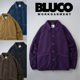 BLUCO (ブルコ)60/40 COACH JACKET【コーチジャケット】【0341-3A01】【お取り寄せ商品 キャンセル不可】【2023 SPRING&SUMMER】