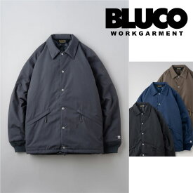 BLUCO (ブルコ)QUILTING COACH JACKET【コーチジャケット】【1351】【お取り寄せ商品 キャンセル不可】【2023 FALL&WINTER】