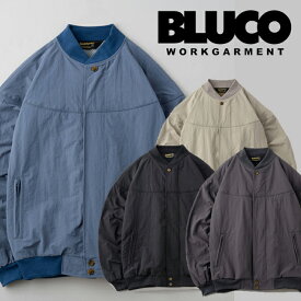 BLUCO (ブルコ) NYLON DERBY JACKET 【ダービージャケット】【141-31-005】【お取り寄せ商品 キャンセル不可】【2024 SPRING&SUMMER】