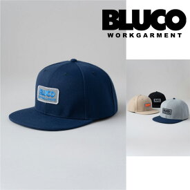 BLUCO (ブルコ)6PANEL CAP -Patch-【キャップ】【1414】【お取り寄せ商品 キャンセル不可】【2023 FALL&WINTER】