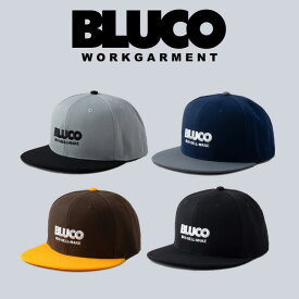 BLUCO (ブルコ)6-PANEL CAP -LOGO-【キャップ】【145-61-019】【予約商品 キャンセル不可】【2024 FALL EXHIBITION】