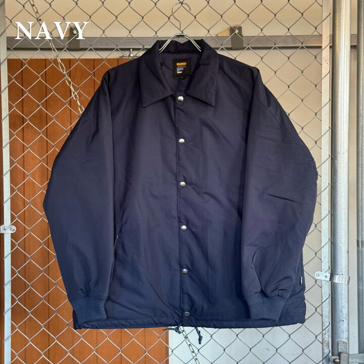 楽天市場】BLUCO (ブルコ)T/C COACH JACKET -QUILTING LINING-【コーチ 