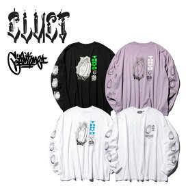 CLUCT × MIKE GIANT#F[L/S TEE]【ロングスリーブTシャツ クラクト コラボレーション】【#04717】【CLUCT 15th ANNIVERSARY SPECIAL COLLECTION - MIKE GIANT -】