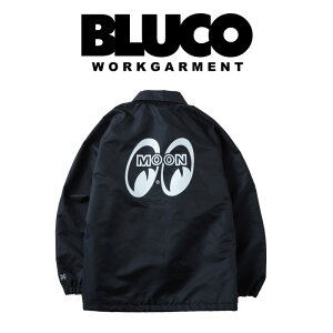 BLUCO (�u���R)COACH JACKET(BLACK)�y�R�[�`�W���P�b�g�z�y158-31-063�z�yHOT ROD CUSTOM SHOW 2025 ����A�C�e���z�yMOONEYES X DOGTOWN X BLUCO�z�y������ �L�����Z���s�z