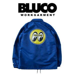 BLUCO (�u���R)COACH JACKET(BLUE)�y�R�[�`�W���P�b�g�z�y158-31-064�z�yHOT ROD CUSTOM SHOW 2025 ����A�C�e���z�yMOONEYES X DOGTOWN X BLUCO�z�y������ �L�����Z���s�z