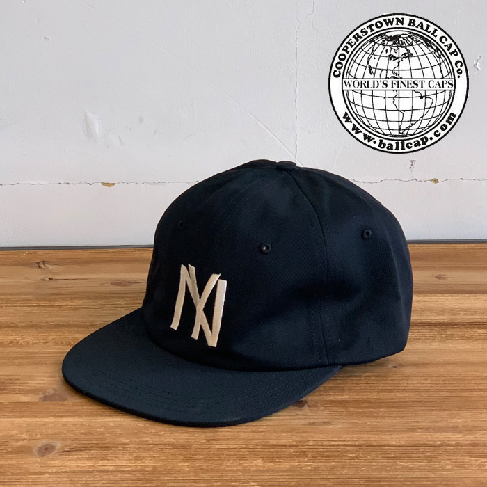 COOPERSTOWN BALL CAP (クーパーズタウンボールキャップ)<br>1935 NYBYC (BLACK)<br>