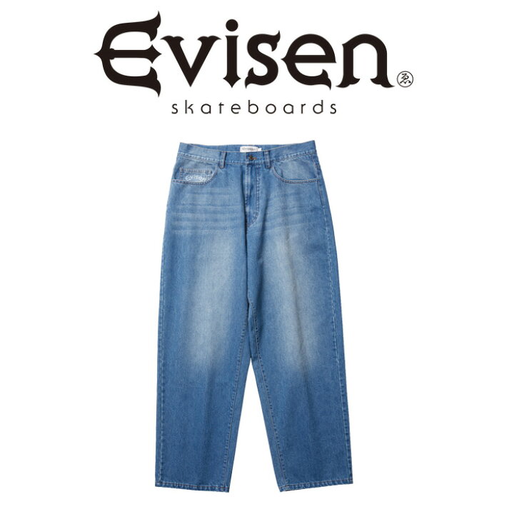 楽天市場】Evisen Skateboards NEW STANDARD DENIM 24 【デニム パンツ 