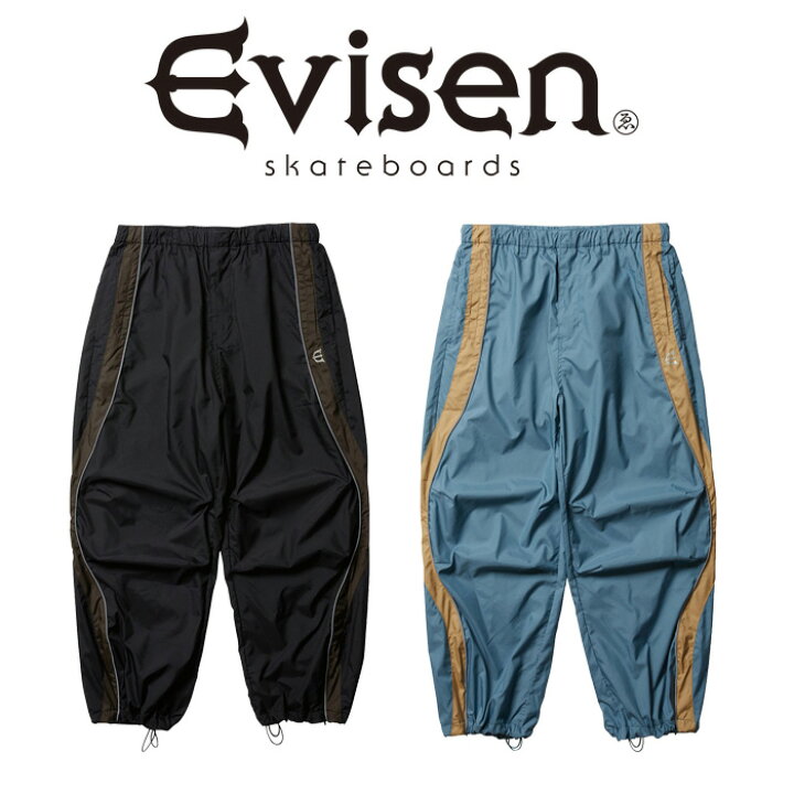 楽天市場】Evisen Skateboards SHRIMP TRACK PANTS 【トラック パンツ 