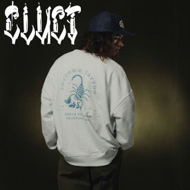 CLUCT (クラクト)JOYTOWN [CREW SWEAT]【クルーネックスウェット】【#04747】【2023WINTER】【お取り寄せ商品 キャンセル不可】