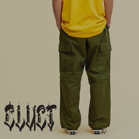 CLUCT (クラクト)DARWIN [2 WAY CARGO PANTS] 【カーゴパンツ】【#04789】【2024SPRING先行予約】【キャンセル不可】