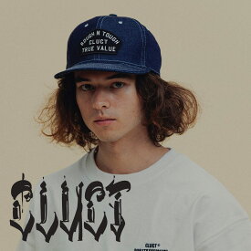 CLUCT (クラクト)TRUE VALUE[DENIM CAP]【キャップ】【#04818】【2024SPRING先行予約】【キャンセル不可】