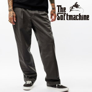 SOFTMACHINE (�\�t�g�}�V�[��)F.O.B PANTS�y�X���b�N�X�z�y�u���b�N �O���[ �^�g�D�[�z�y2025 SUMMER VACATION�z�y�����񂹏��i �L�����Z���s�z