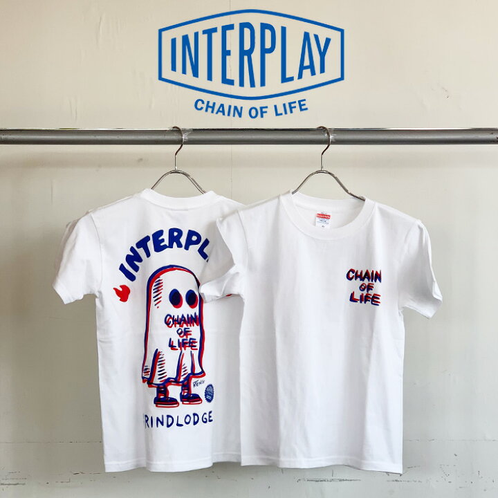 楽天市場】INTERPLAY × GRINDLODGE OBAKE TEE for kids【INTERPLAY 