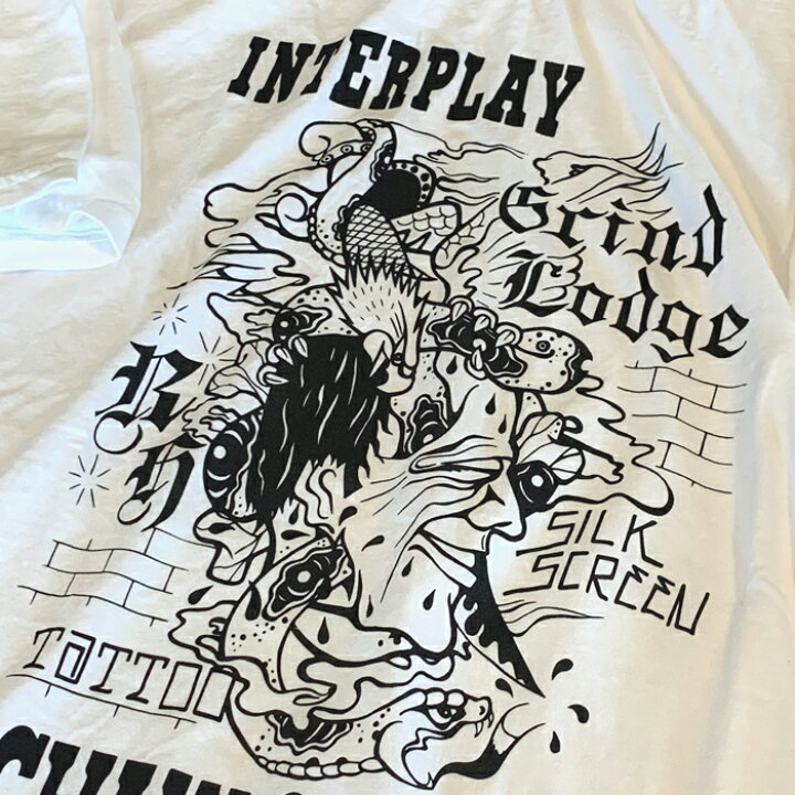 楽天市場】RAT HOLE STUDIO × GRINDLODGE × INTERPLAYTHE CREATURE TEE 