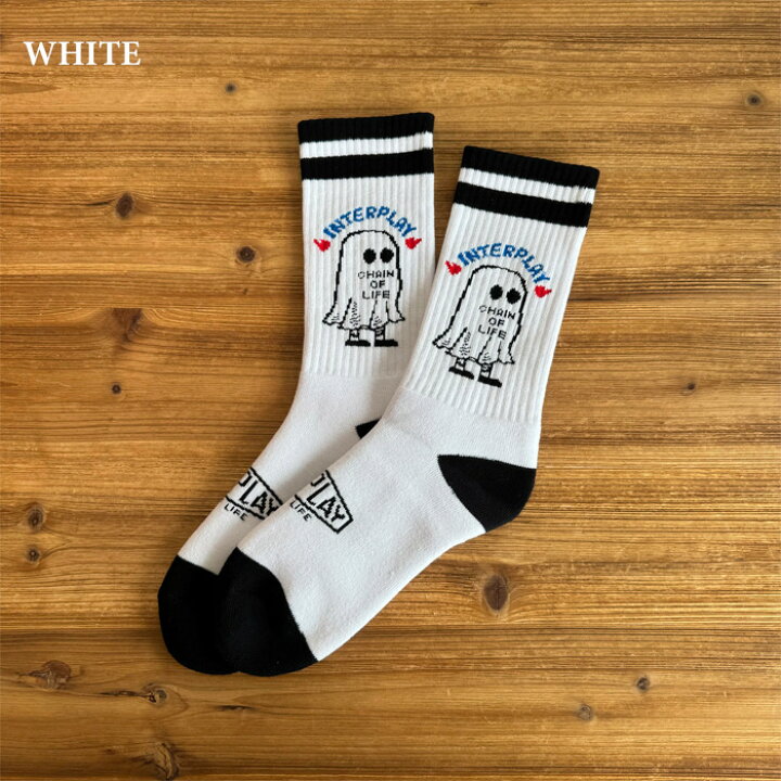 楽天市場】GRINDLODGE × INTERPLAY OBAKE SOCKS【ソックス 靴下 