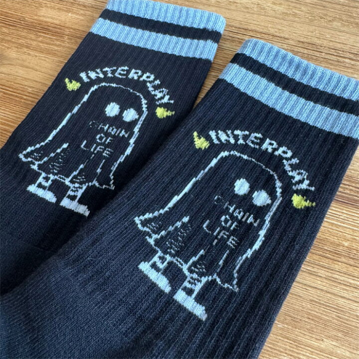 楽天市場】GRINDLODGE × INTERPLAY OBAKE SOCKS【ソックス 靴下 