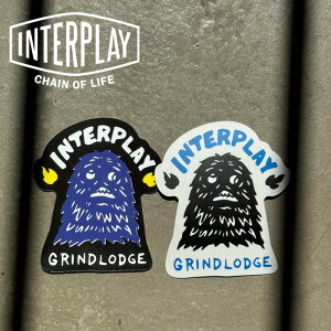 GRINDLODGE × INTERPLAY MOJA STICKER ver.2yXebJ[ V[zyINTERPLAY C^[vC GRINDLODGE OChba R{[Vz